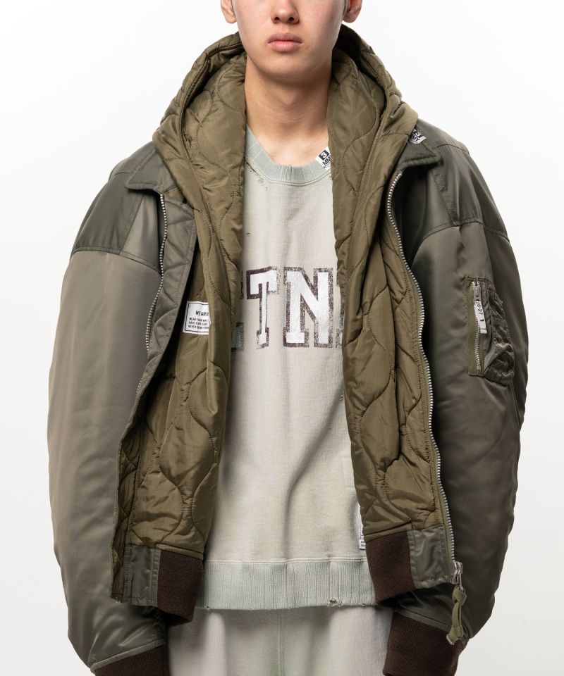 Hooded Flight Jacket