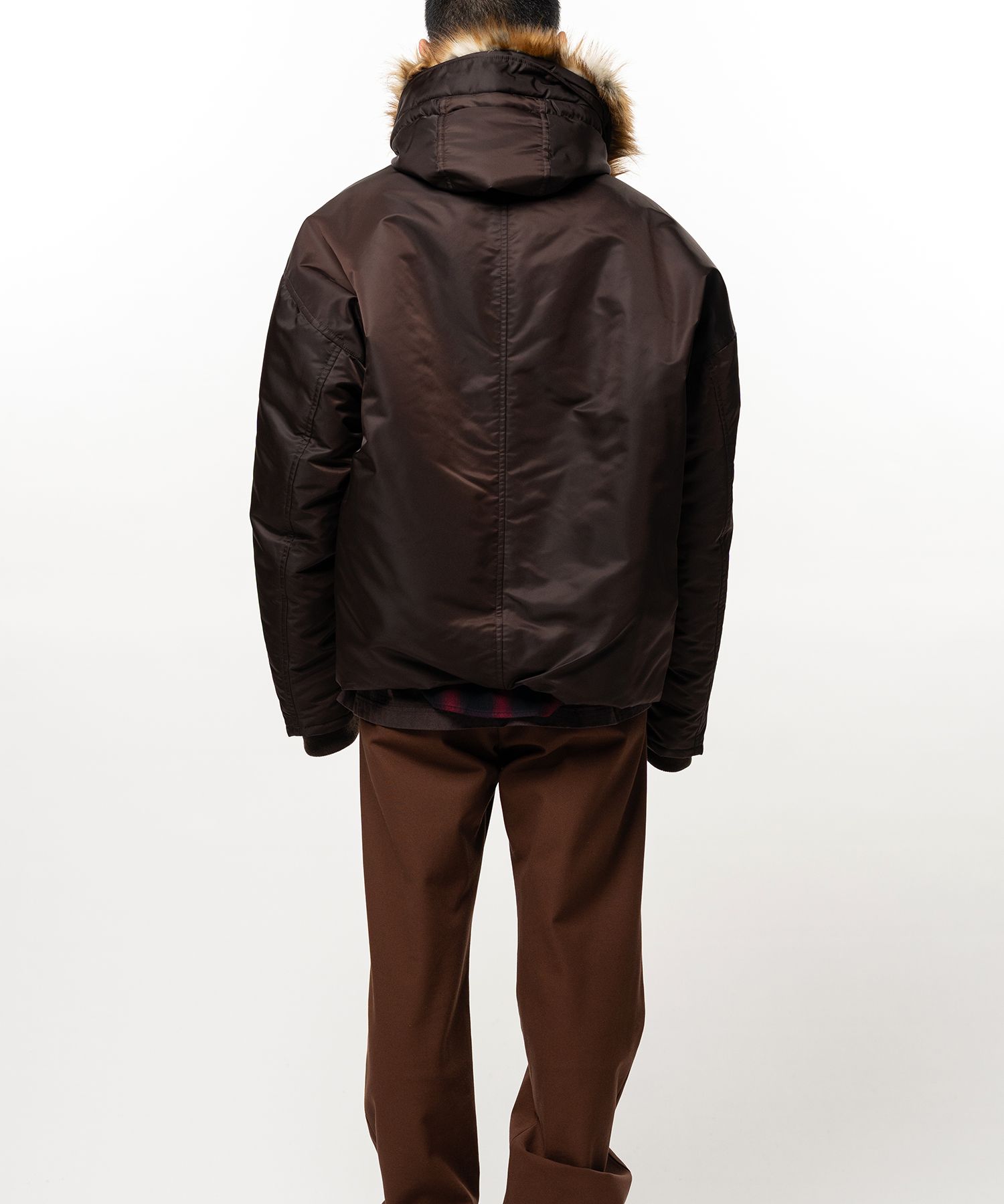 Folded Hem Mountain Hooded Jacket