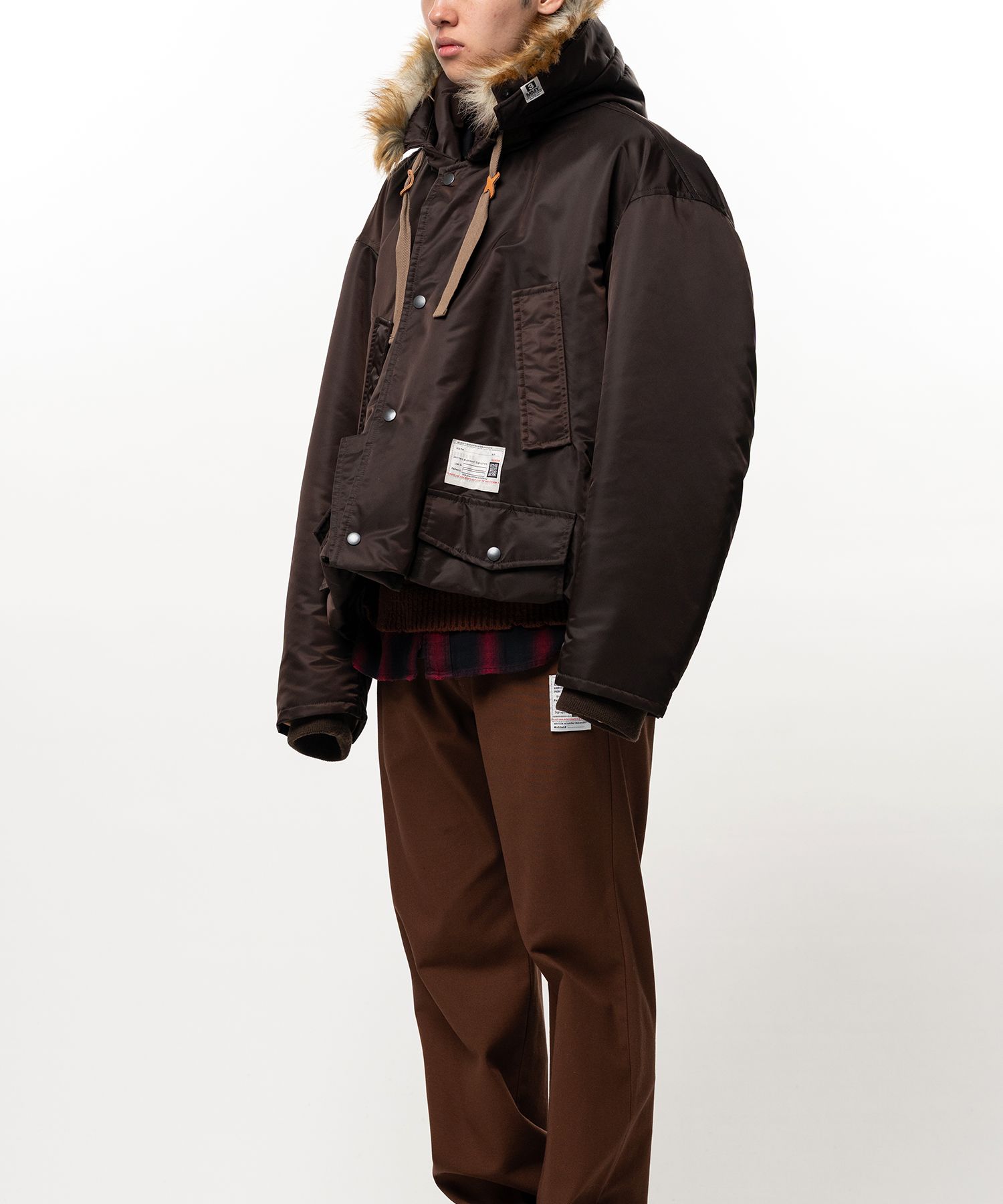 Folded Hem Mountain Hooded Jacket