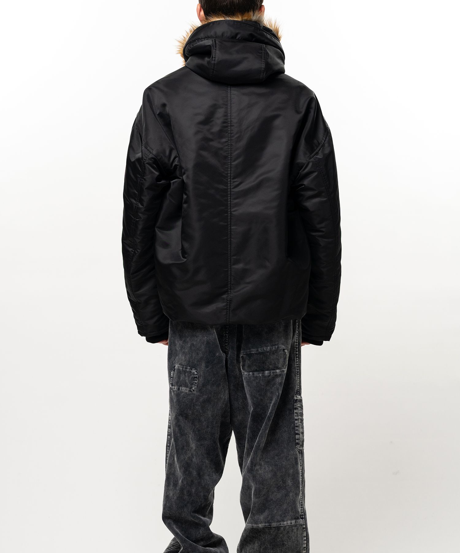Folded Hem Mountain Hooded Jacket