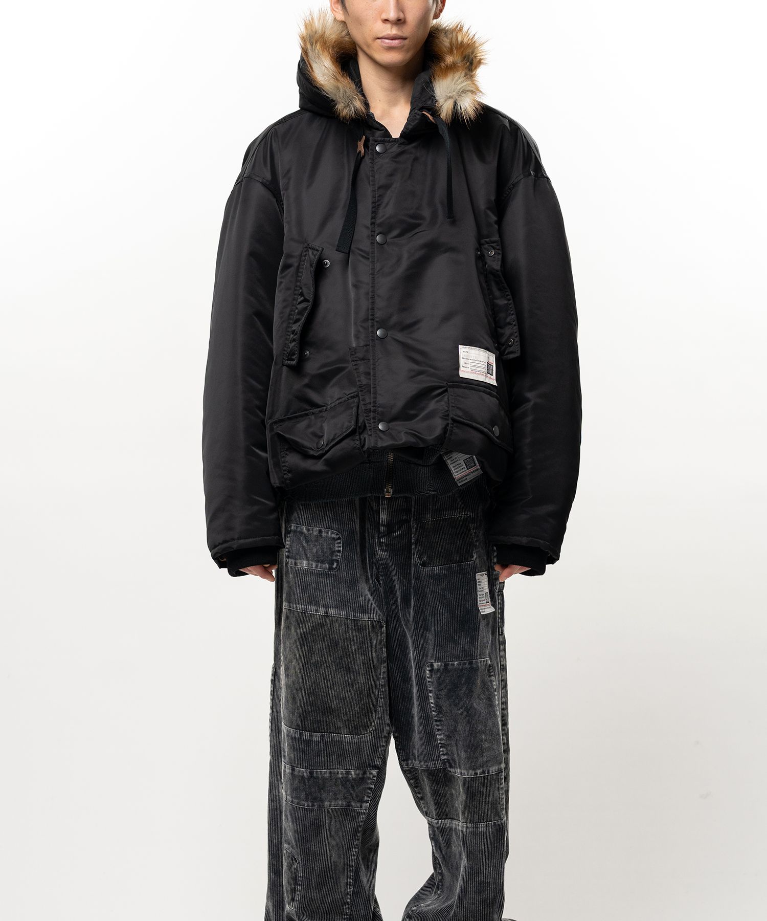 Folded Hem Mountain Hooded Jacket
