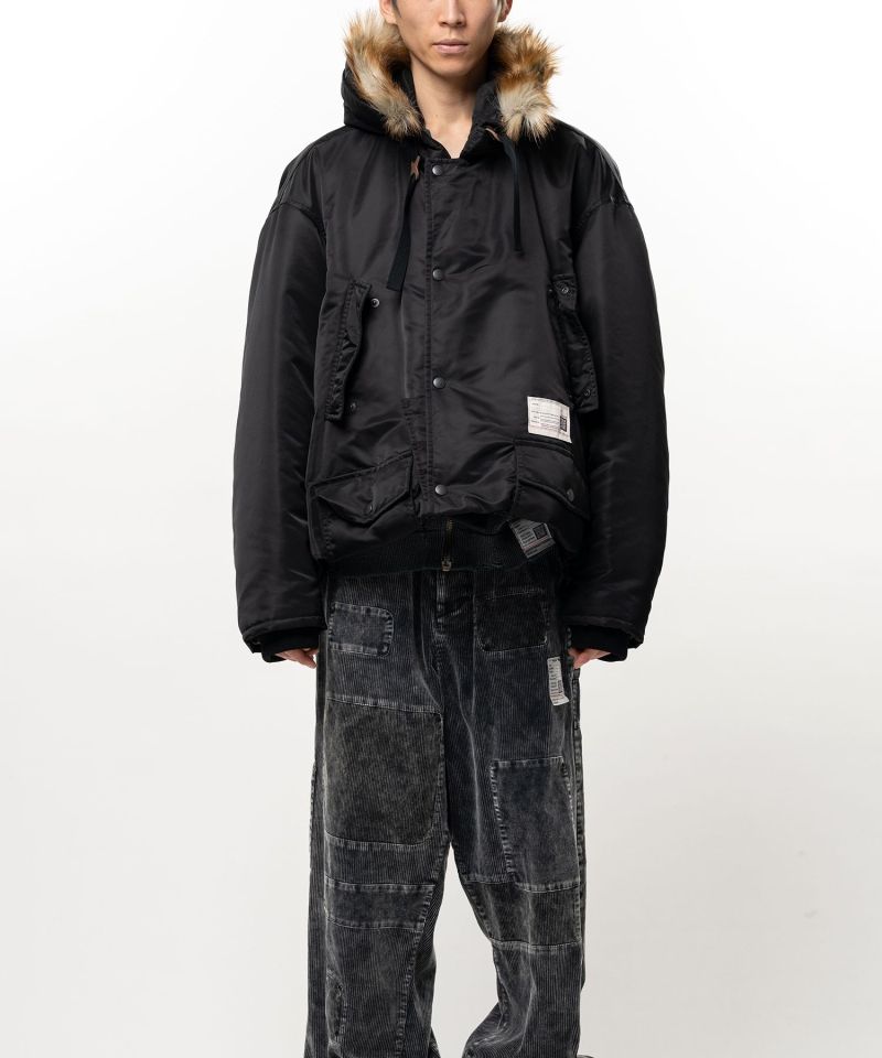 Folded Hem Mountain Hooded Jacket