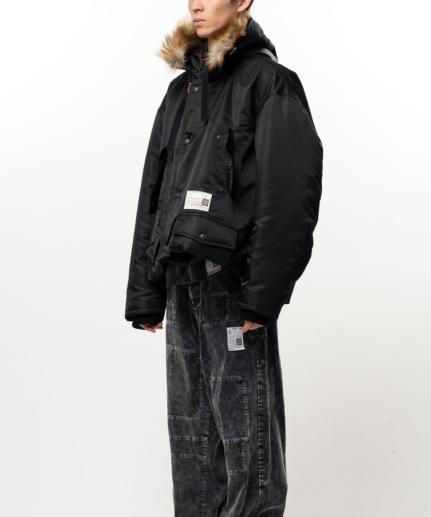 Folded Hem Mountain Hooded Jacket