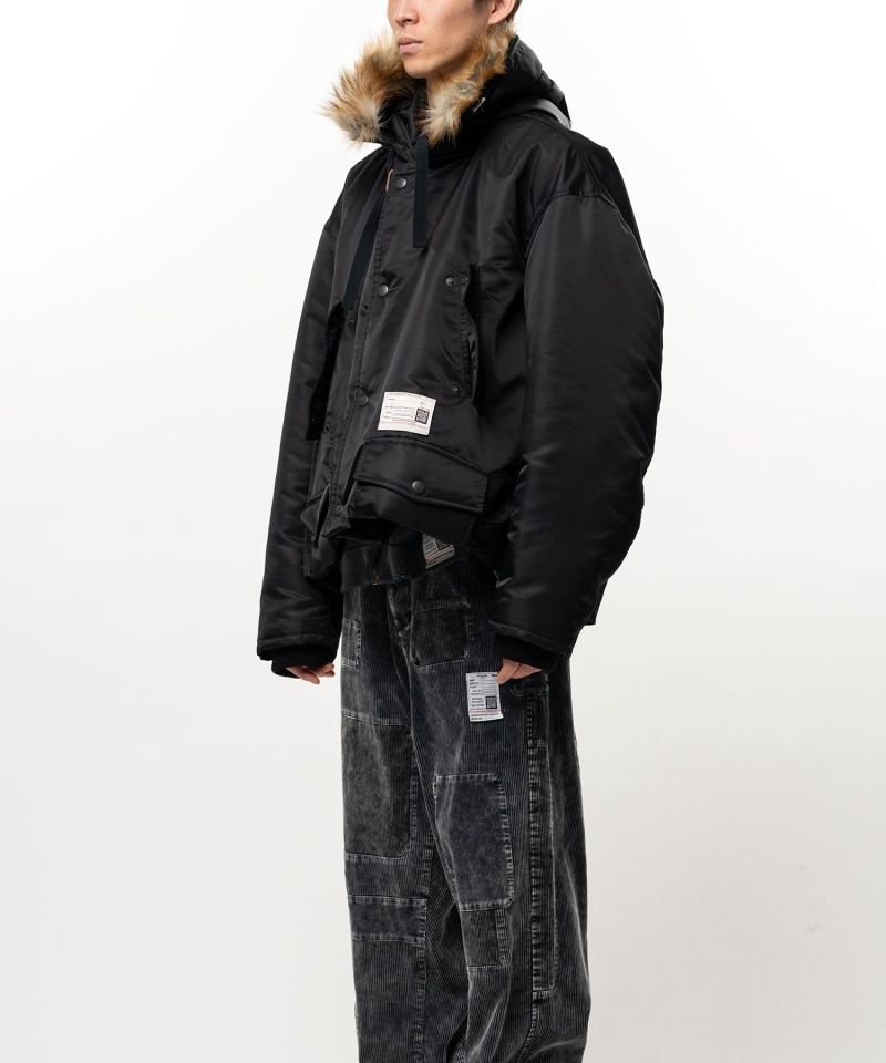 Folded Hem Mountain Hooded Jacket