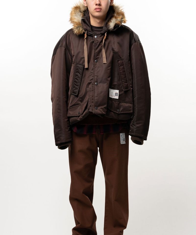 Folded Hem Mountain Hooded Jacket