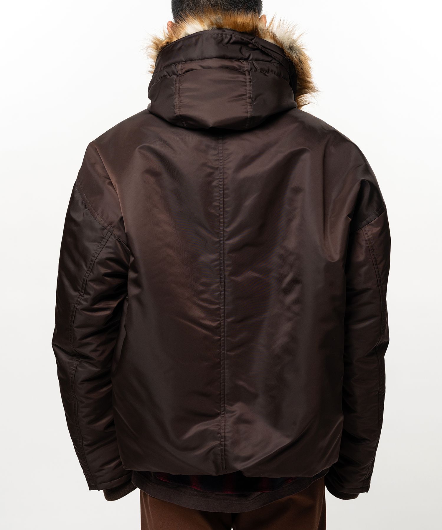 Folded Hem Mountain Hooded Jacket