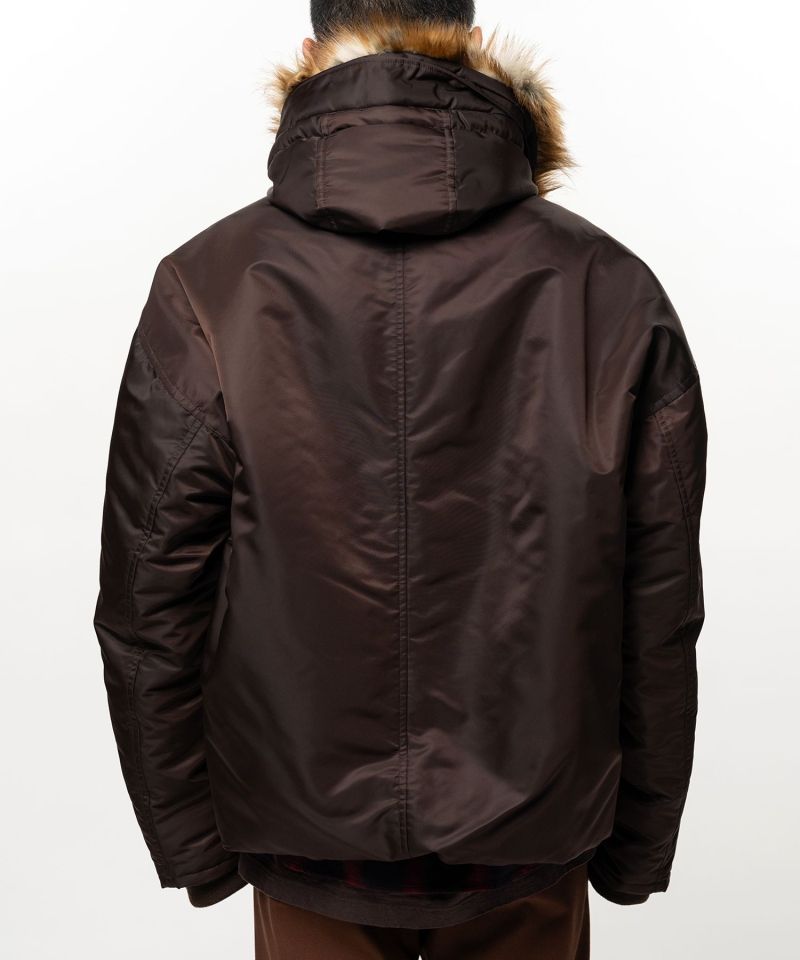 Folded Hem Mountain Hooded Jacket