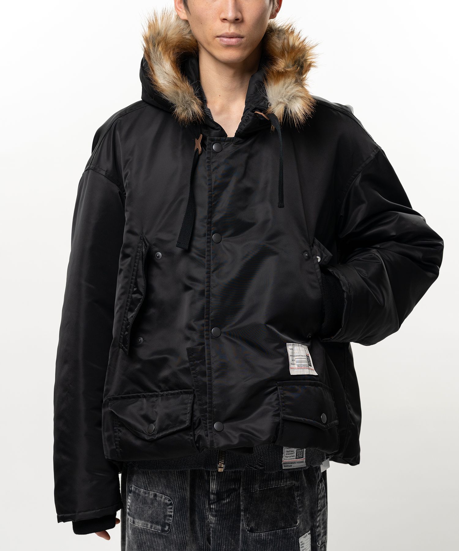 Folded Hem Mountain Hooded Jacket