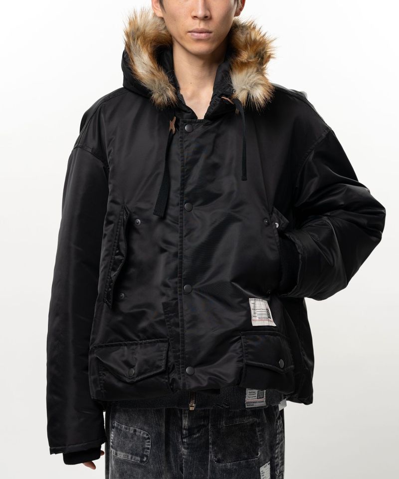 Folded Hem Mountain Hooded Jacket