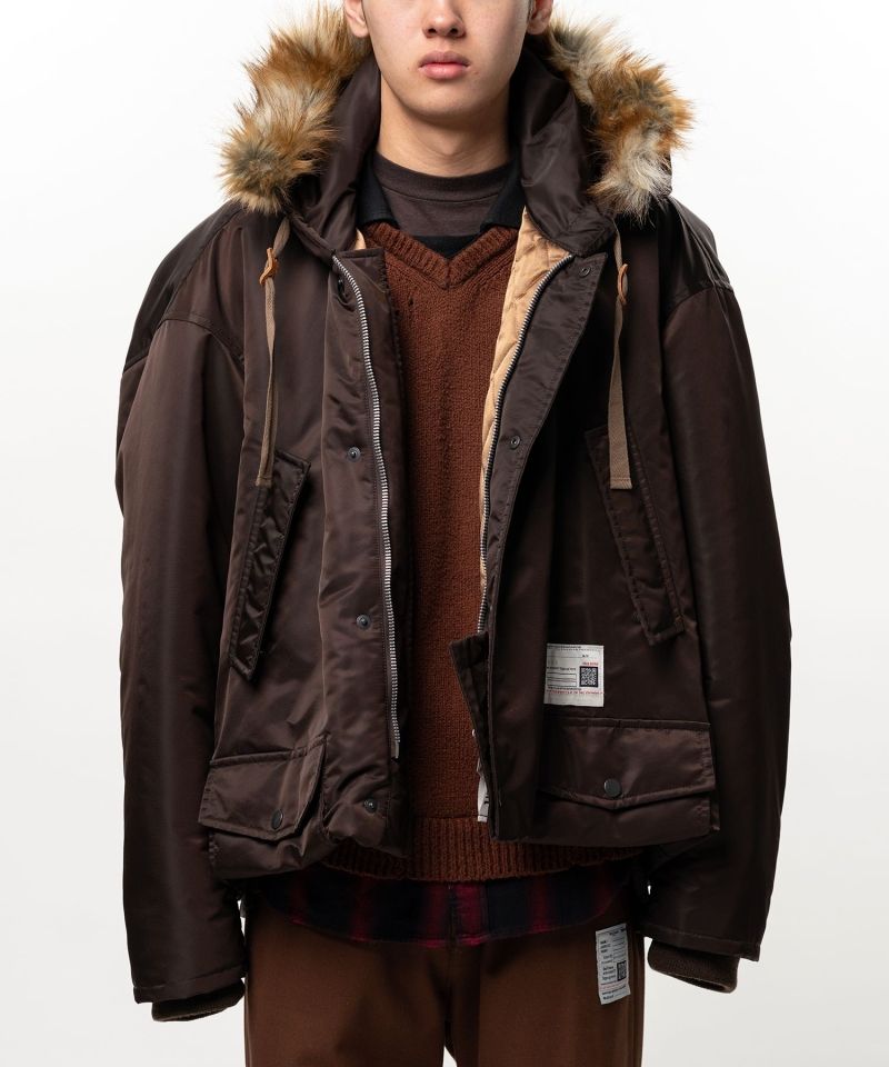 Folded Hem Mountain Hooded Jacket