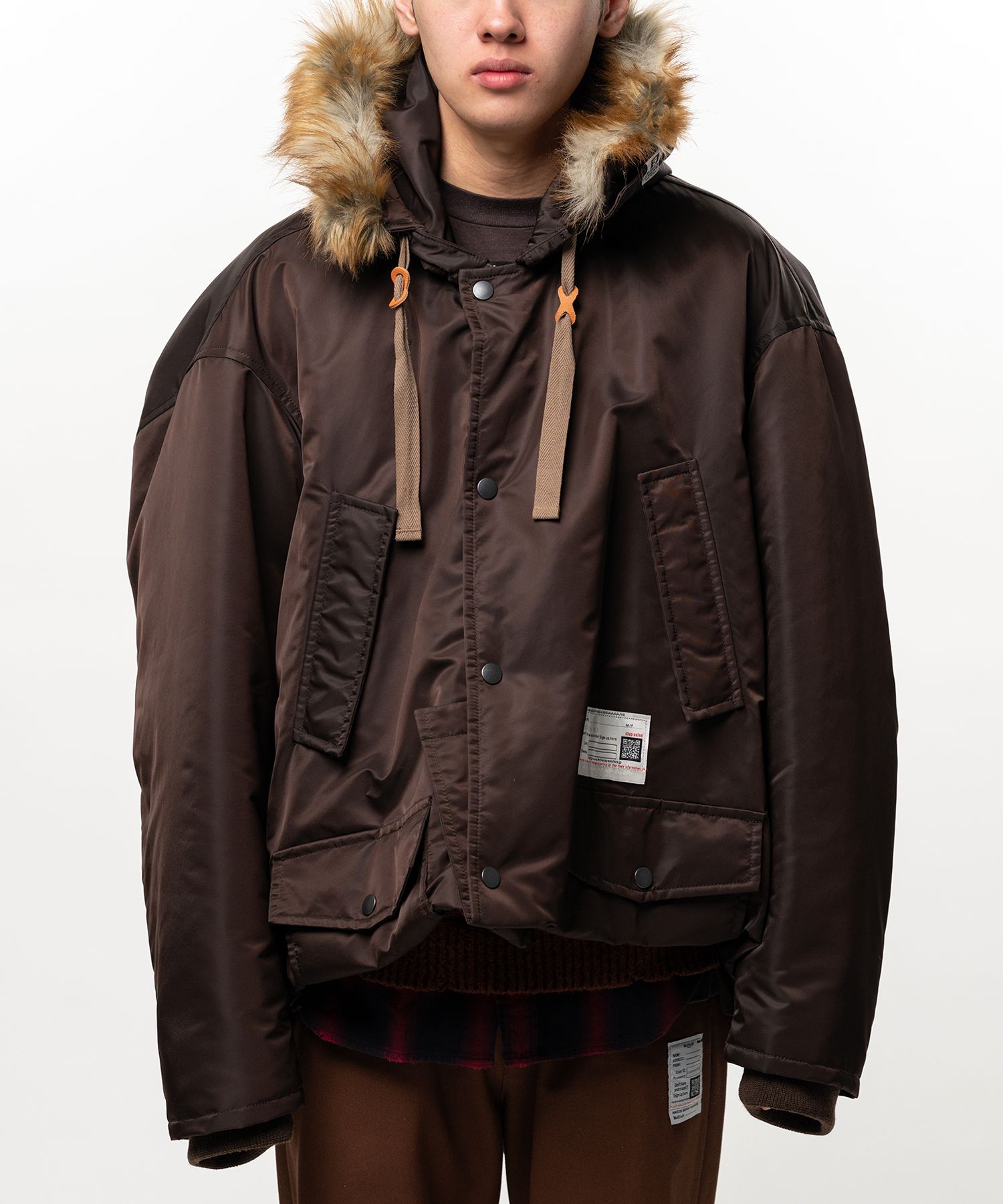 Folded Hem Mountain Hooded Jacket