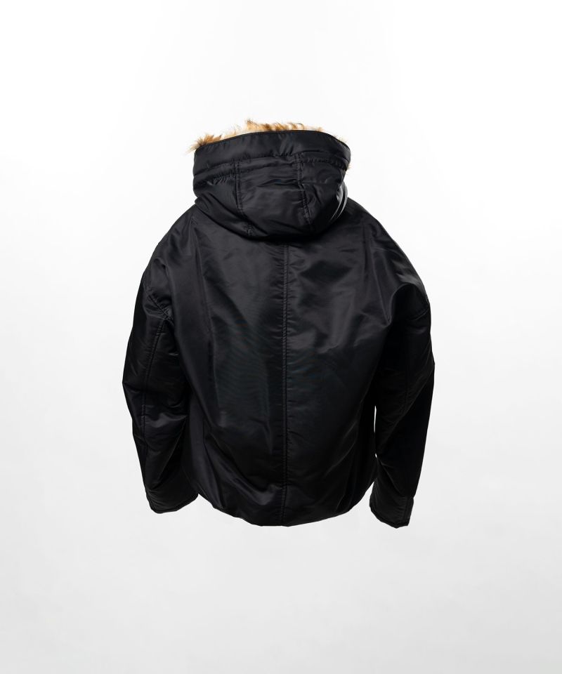 Folded Hem Mountain Hooded Jacket