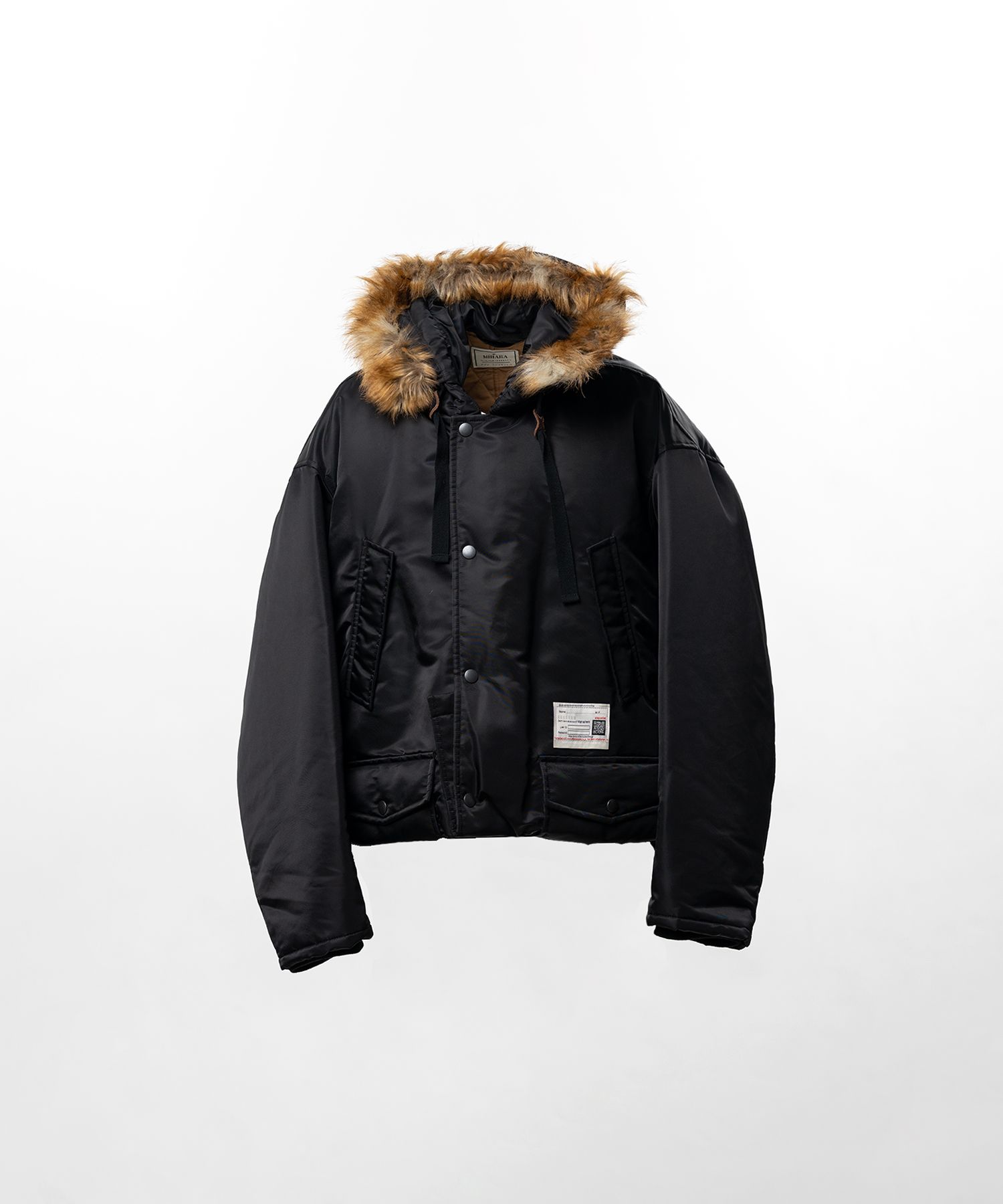 Folded Hem Mountain Hooded Jacket
