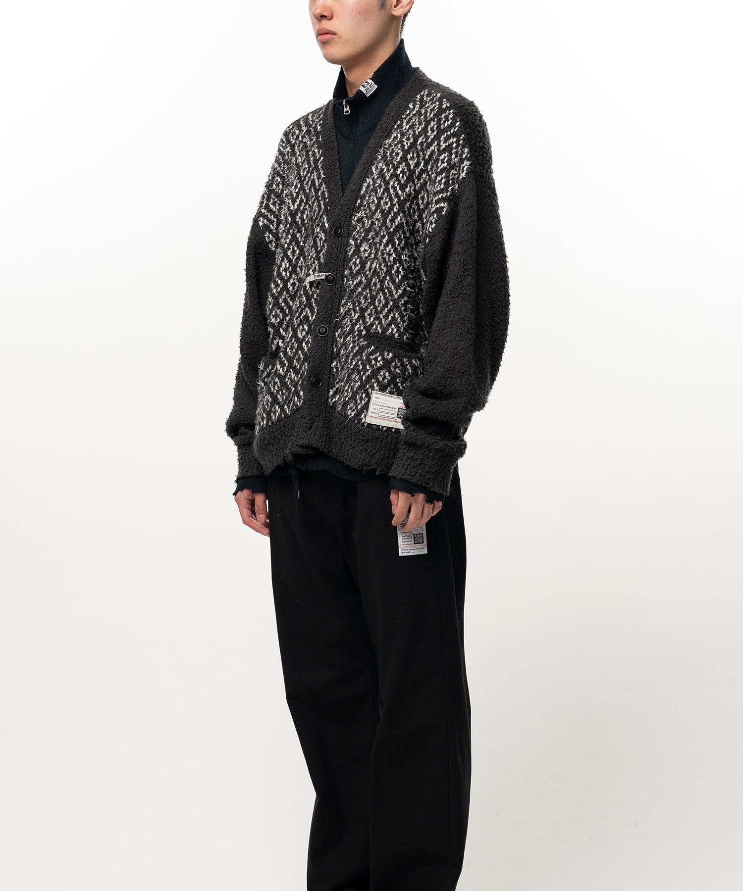 Layered Knit Cardigan