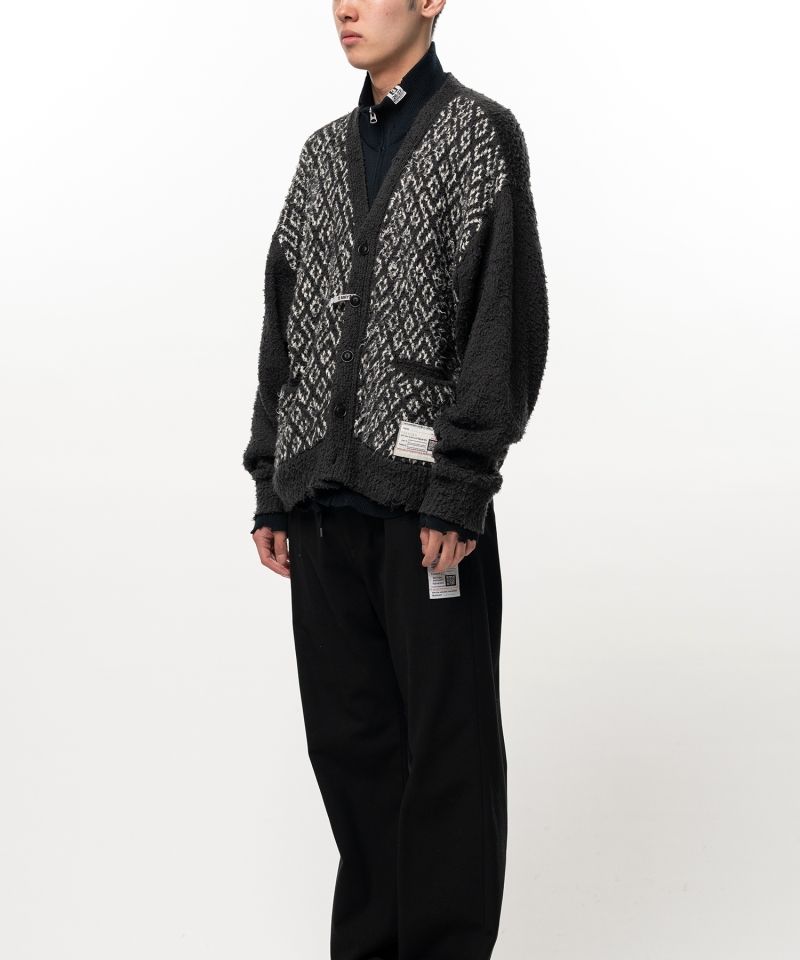 Layered Knit Cardigan