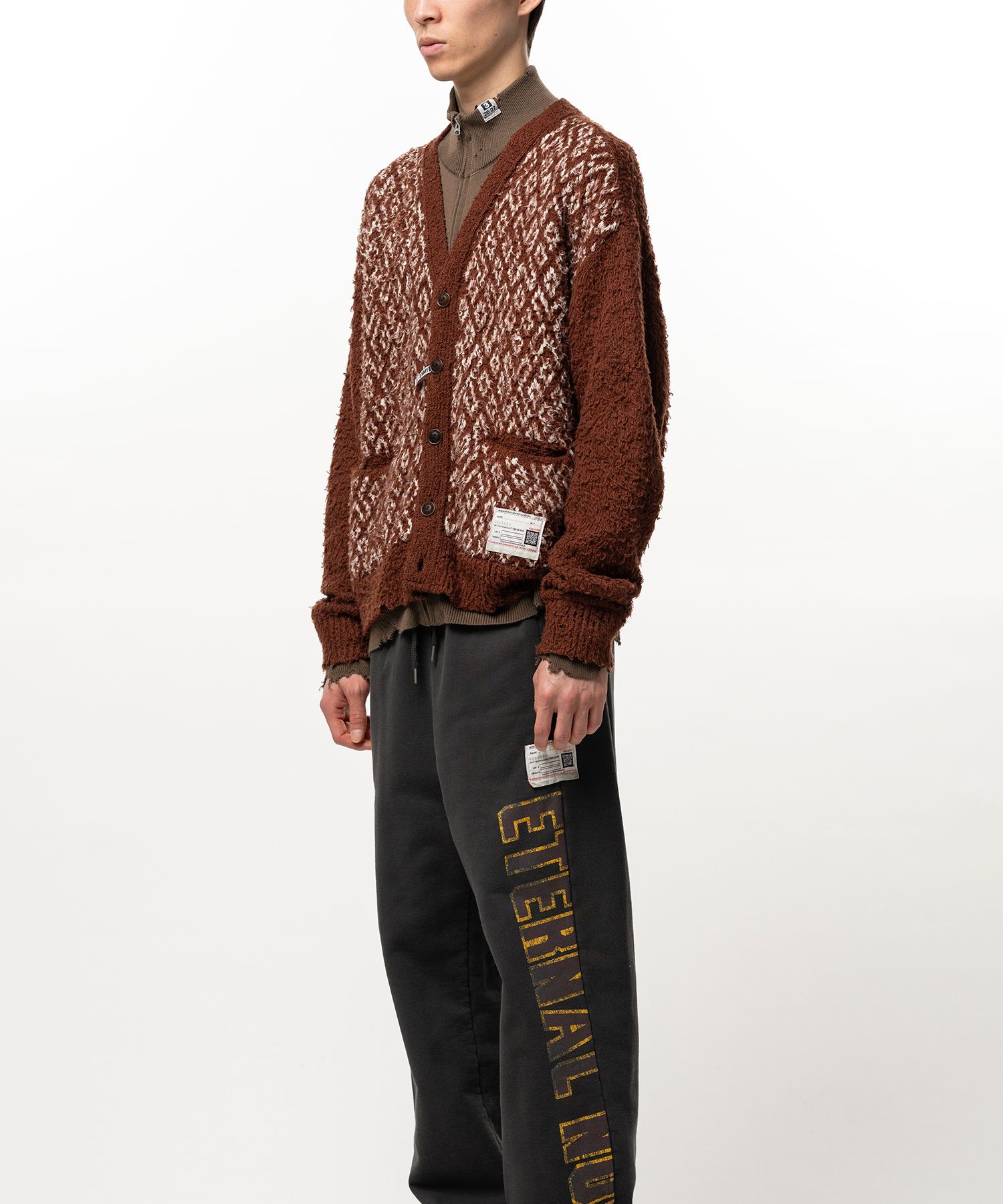 Layered Knit Cardigan