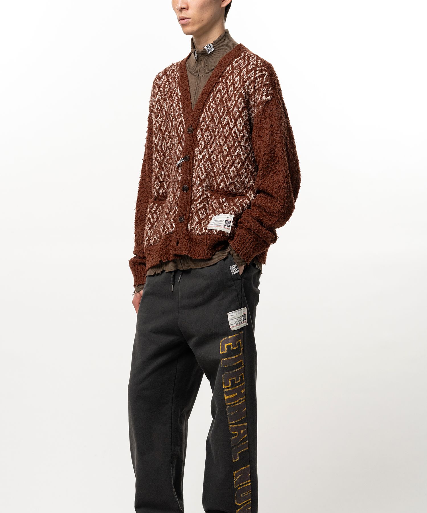 Layered Knit Cardigan