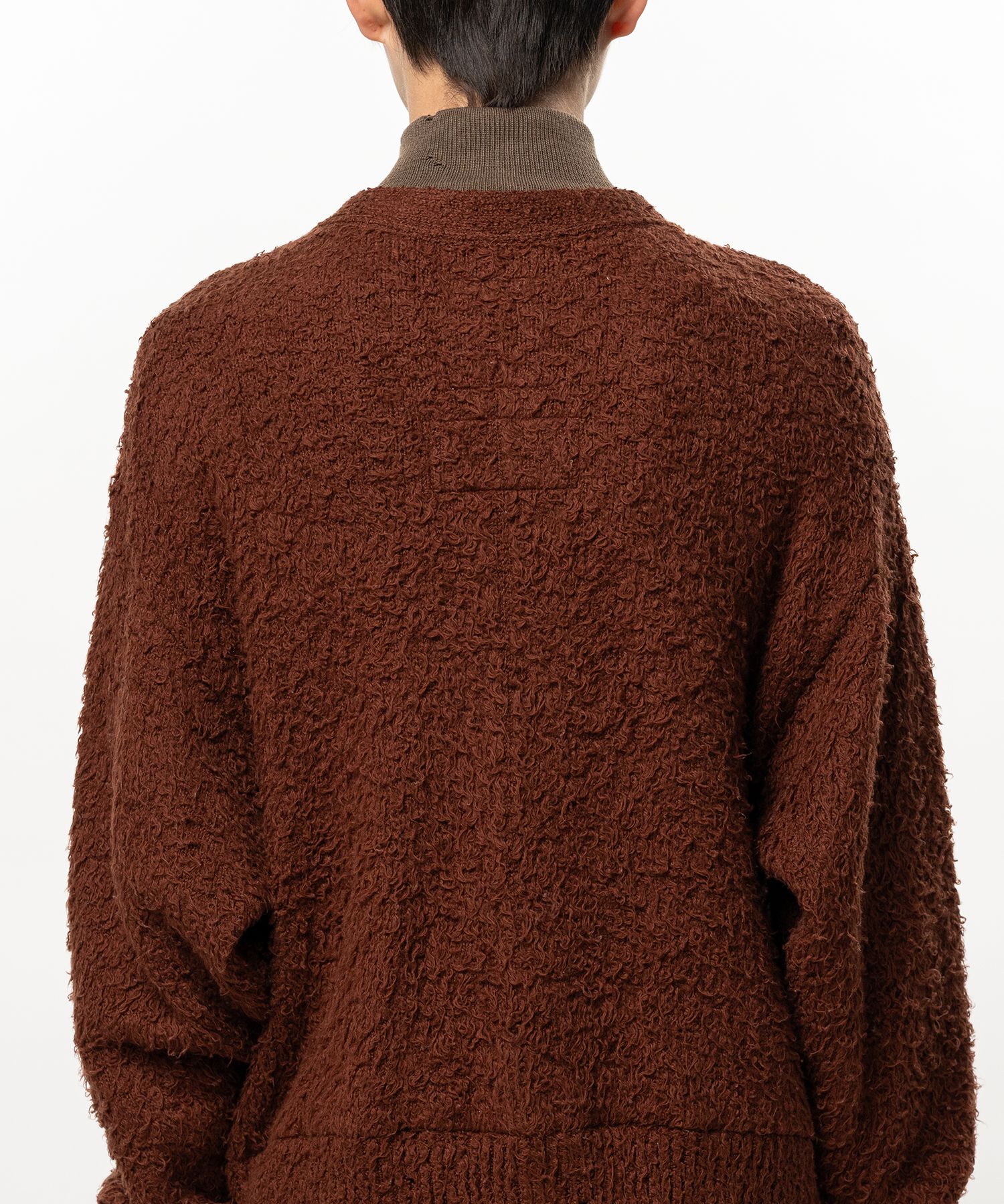 Layered Knit Cardigan