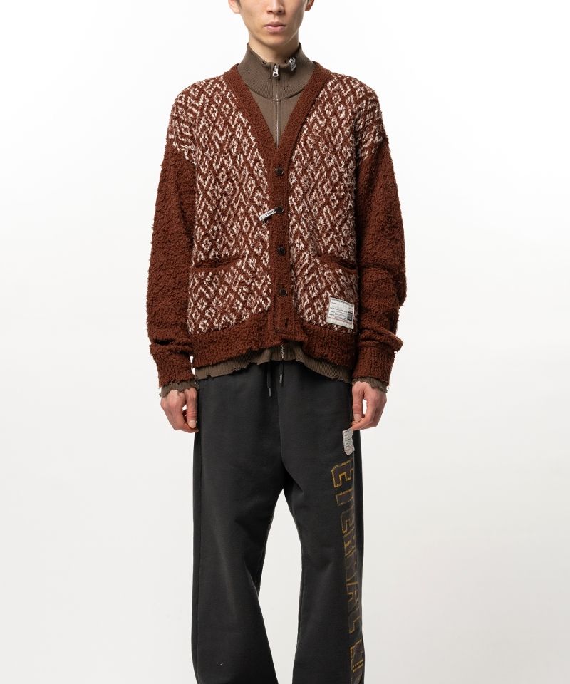 Layered Knit Cardigan