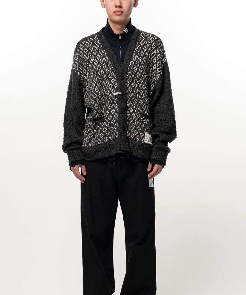 Layered Knit Cardigan