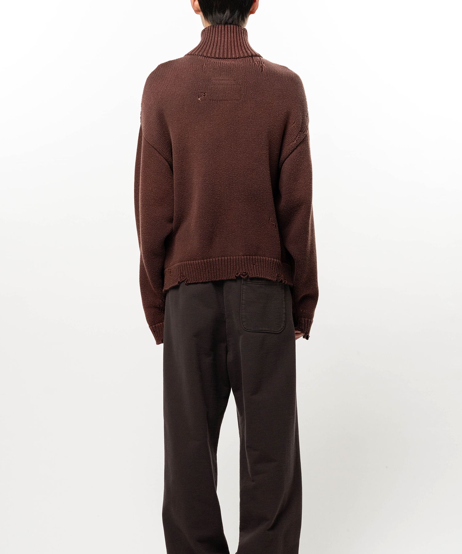 Elephant Jacquard Knit Cardigan