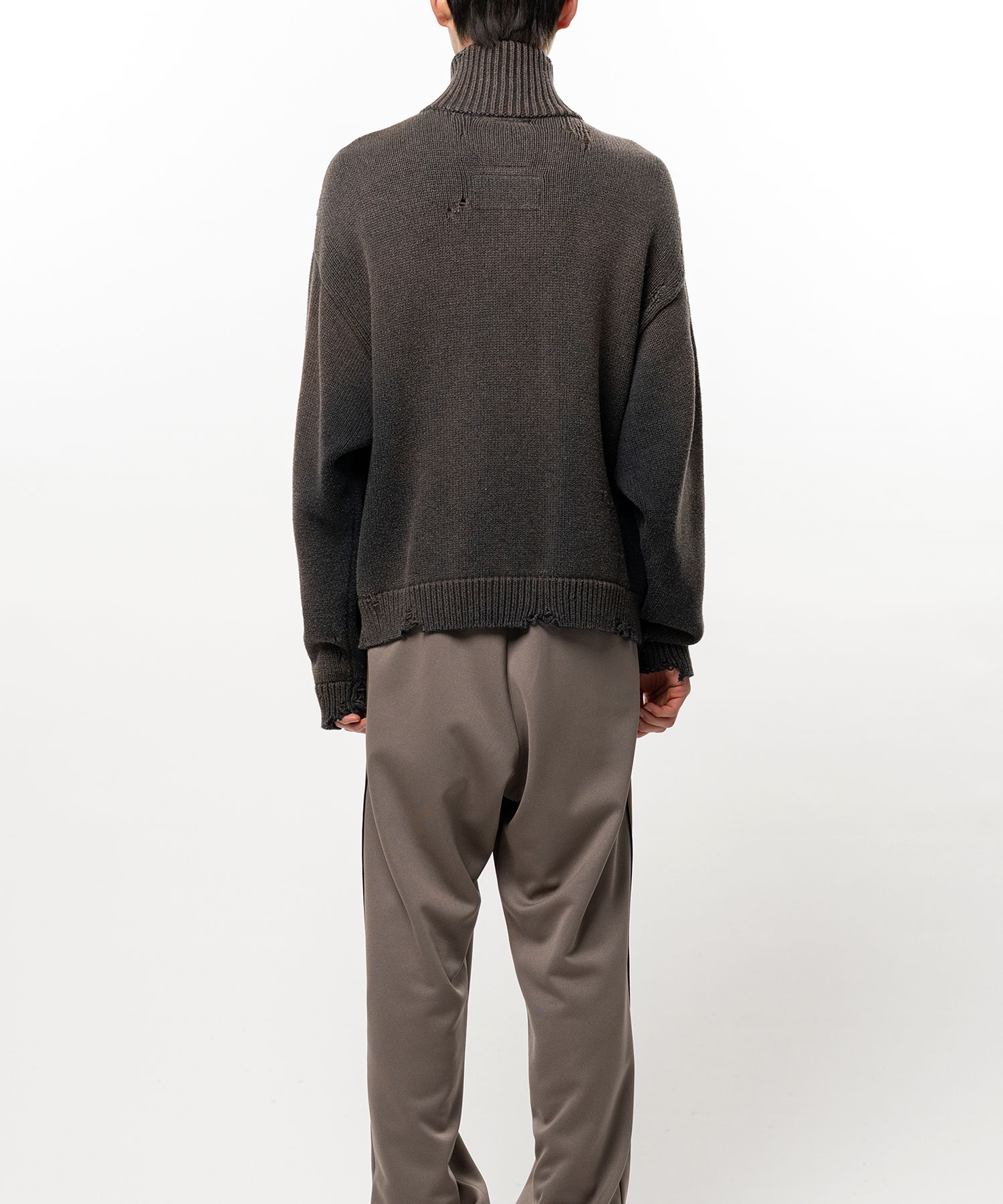 Elephant Jacquard Knit Cardigan