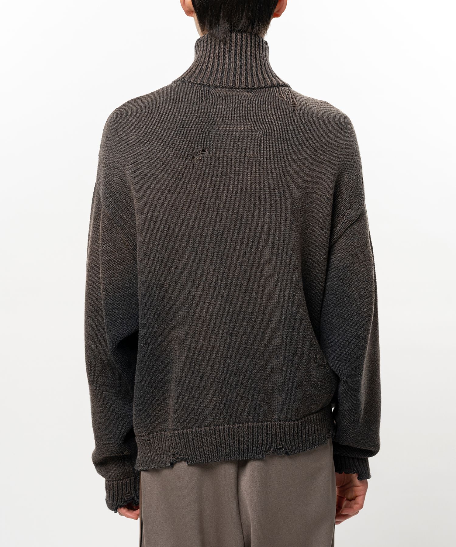 Elephant Jacquard Knit Cardigan
