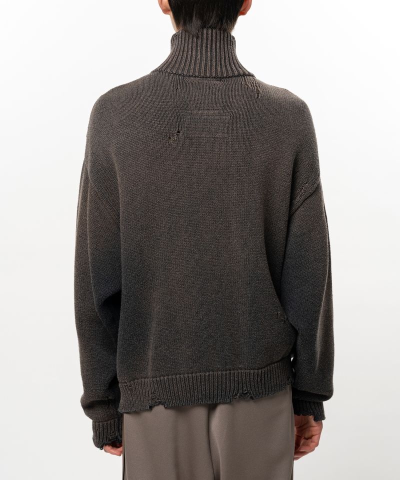 Elephant Jacquard Knit Cardigan