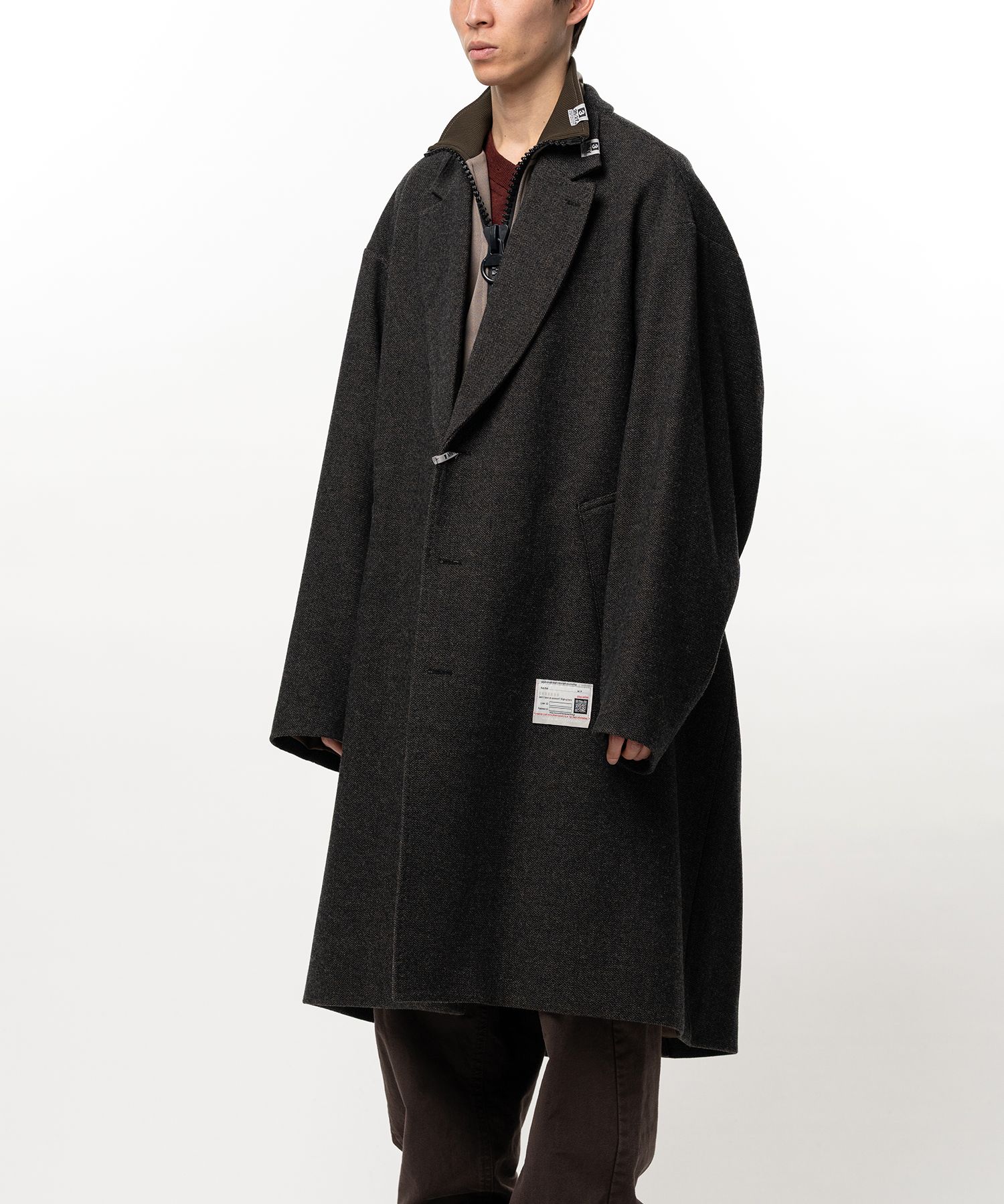 Shifted Shoulder Coat