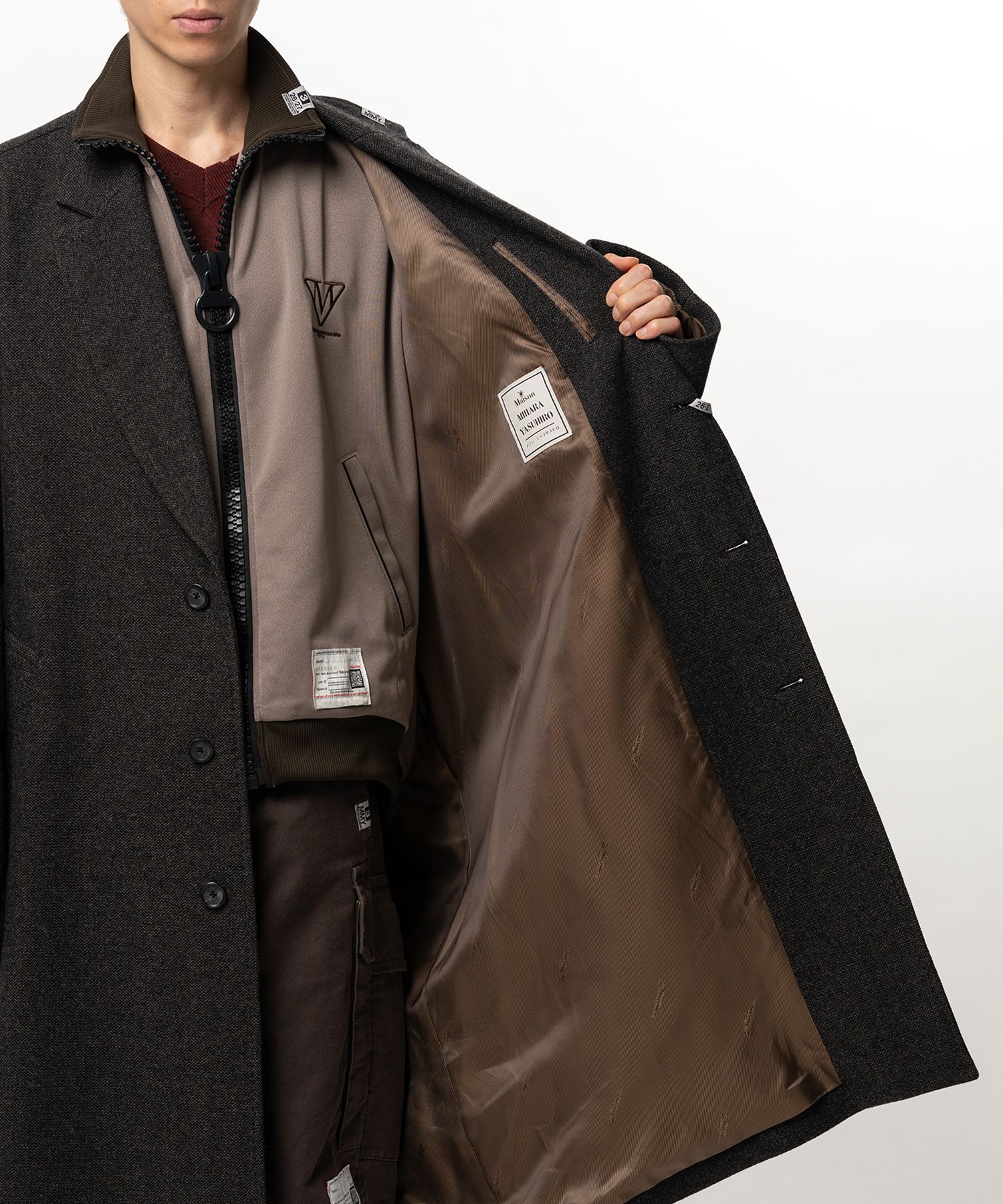 Shifted Shoulder Coat