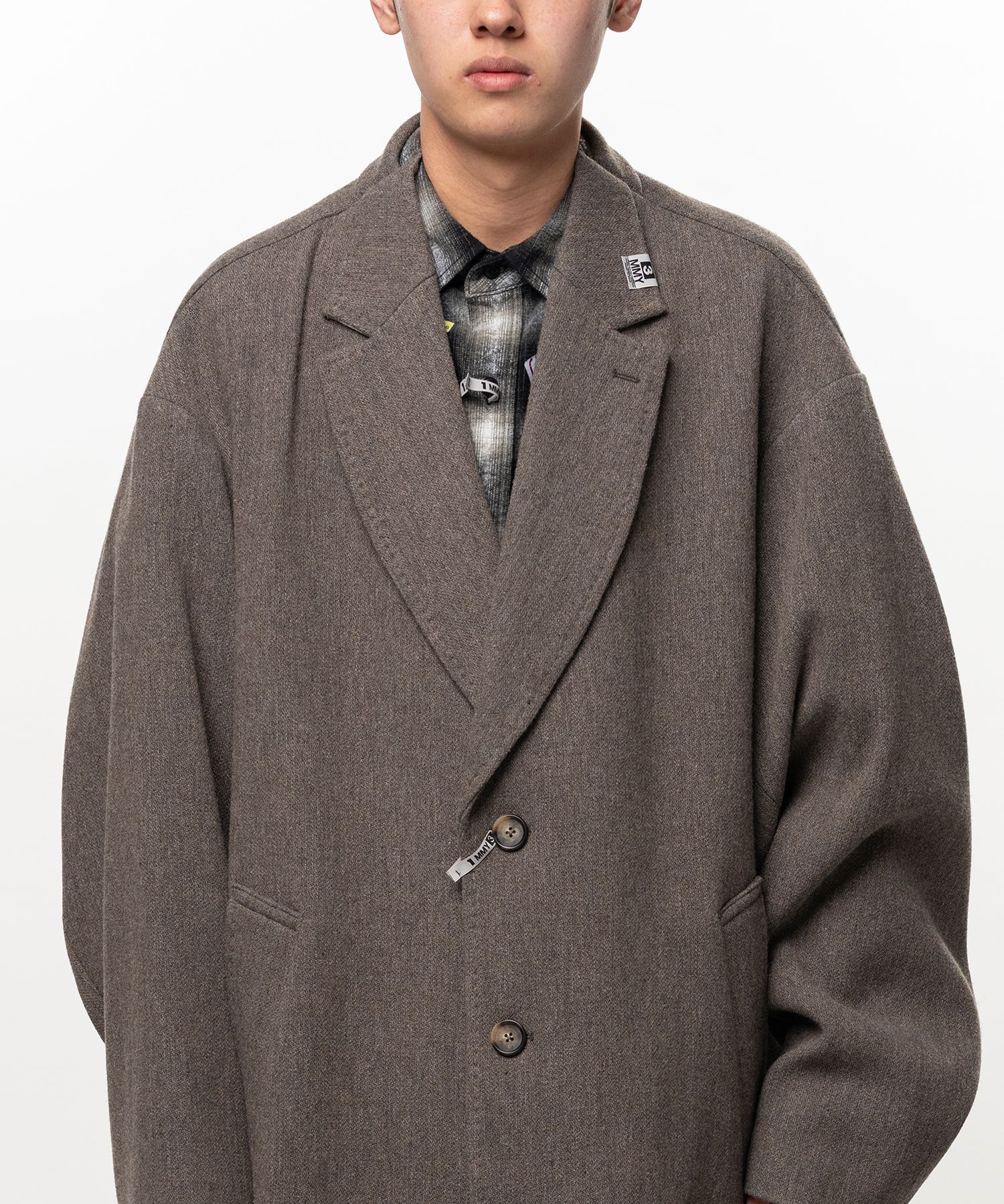 Shifted Shoulder Coat