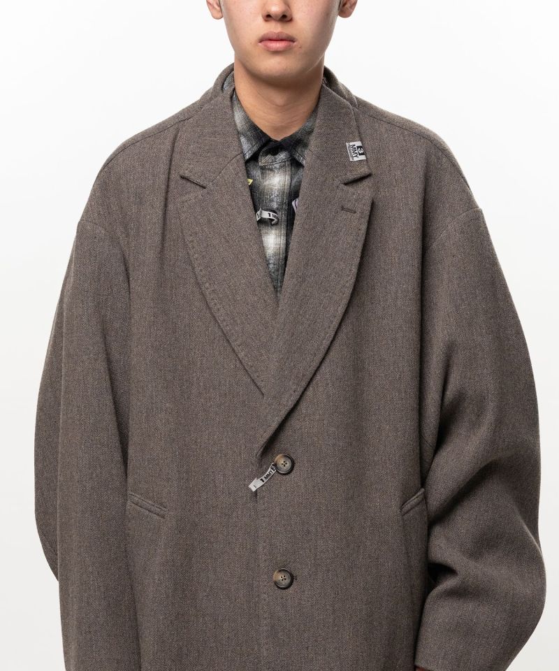 Shifted Shoulder Coat