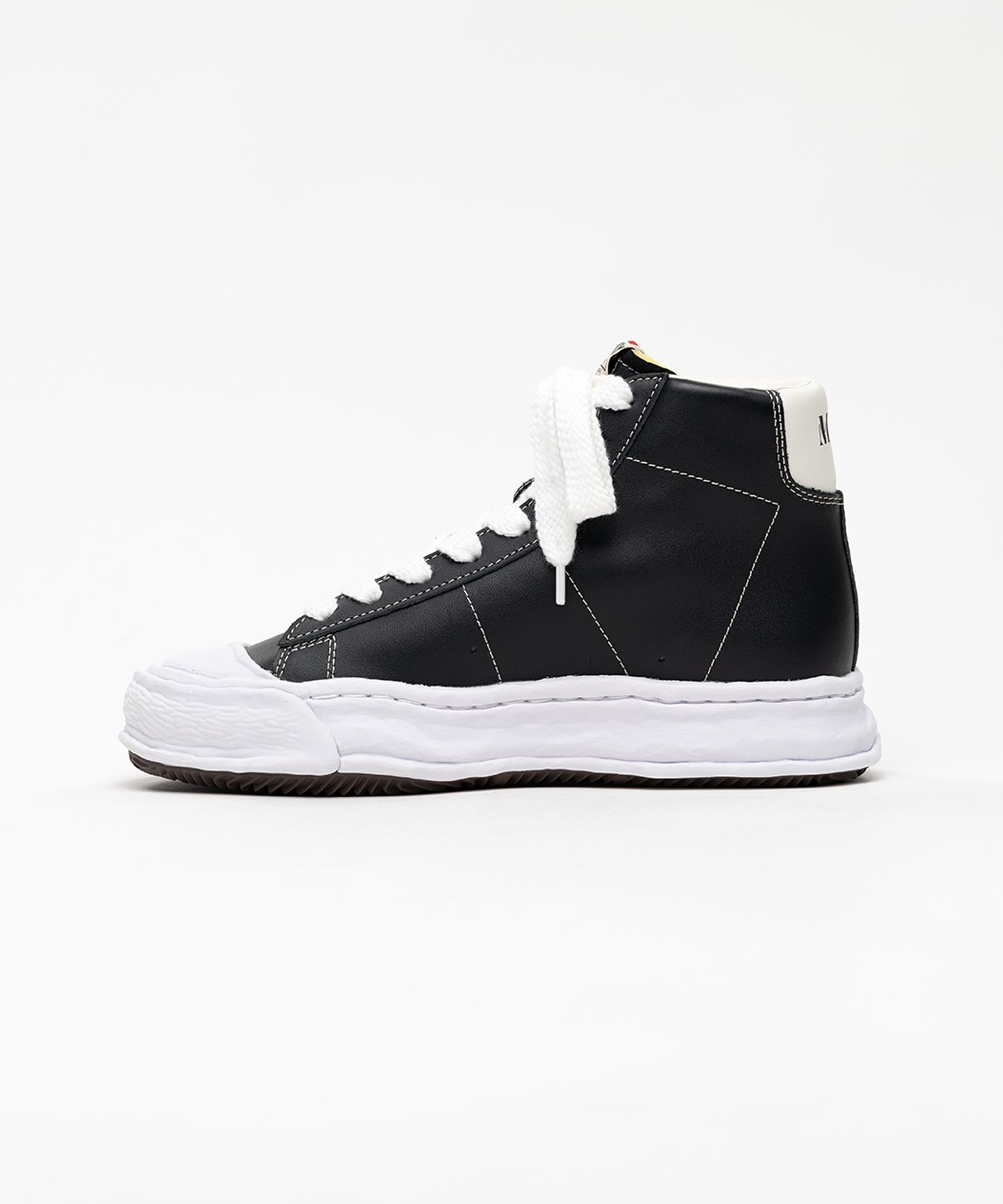 "JACKSON" OG Sole Leather High-top Sneakers