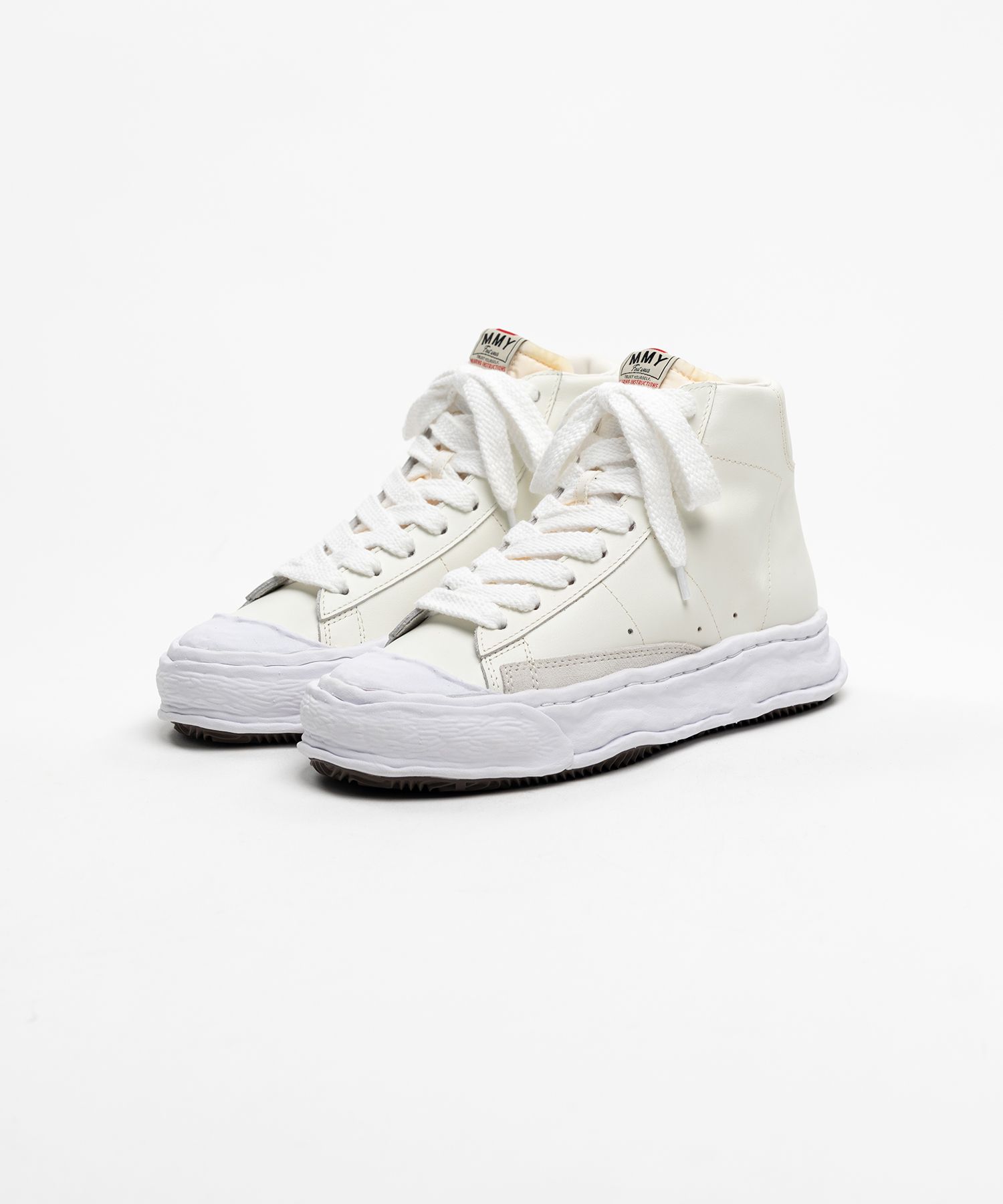 "JACKSON" OG Sole Leather High-top Sneakers
