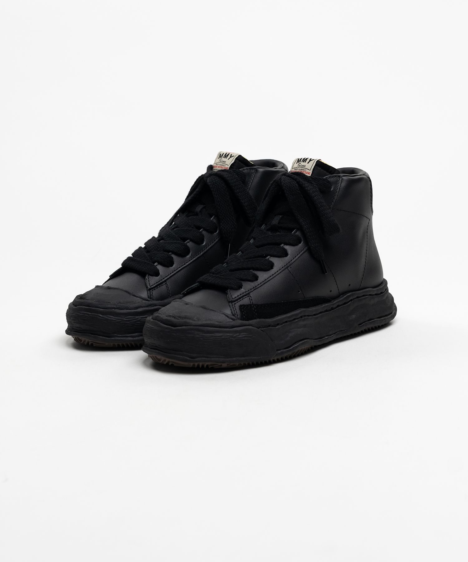 "JACKSON" OG Sole Leather High-top Sneakers