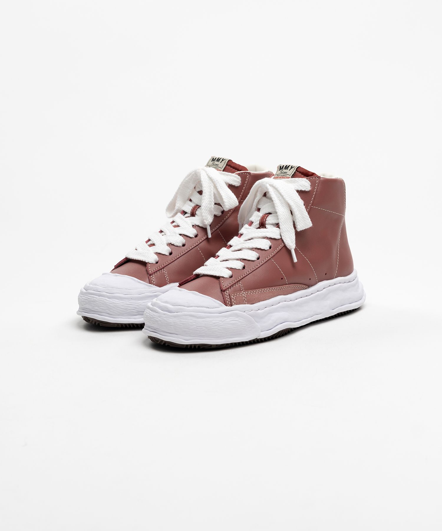 "JACKSON" OG Sole Leather High-top Sneakers