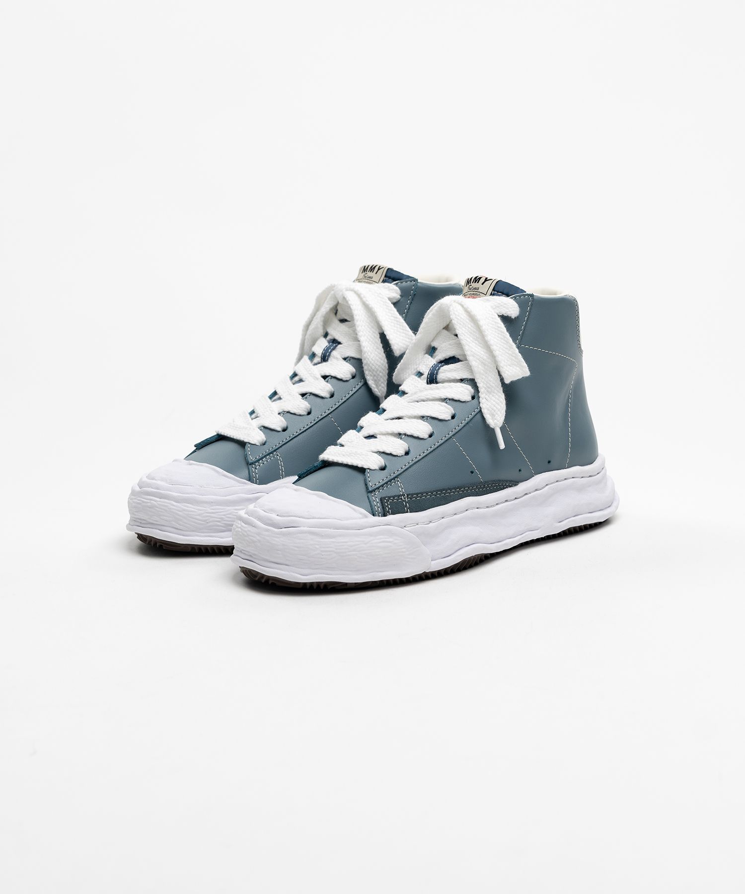 "JACKSON" OG Sole Leather High-top Sneakers