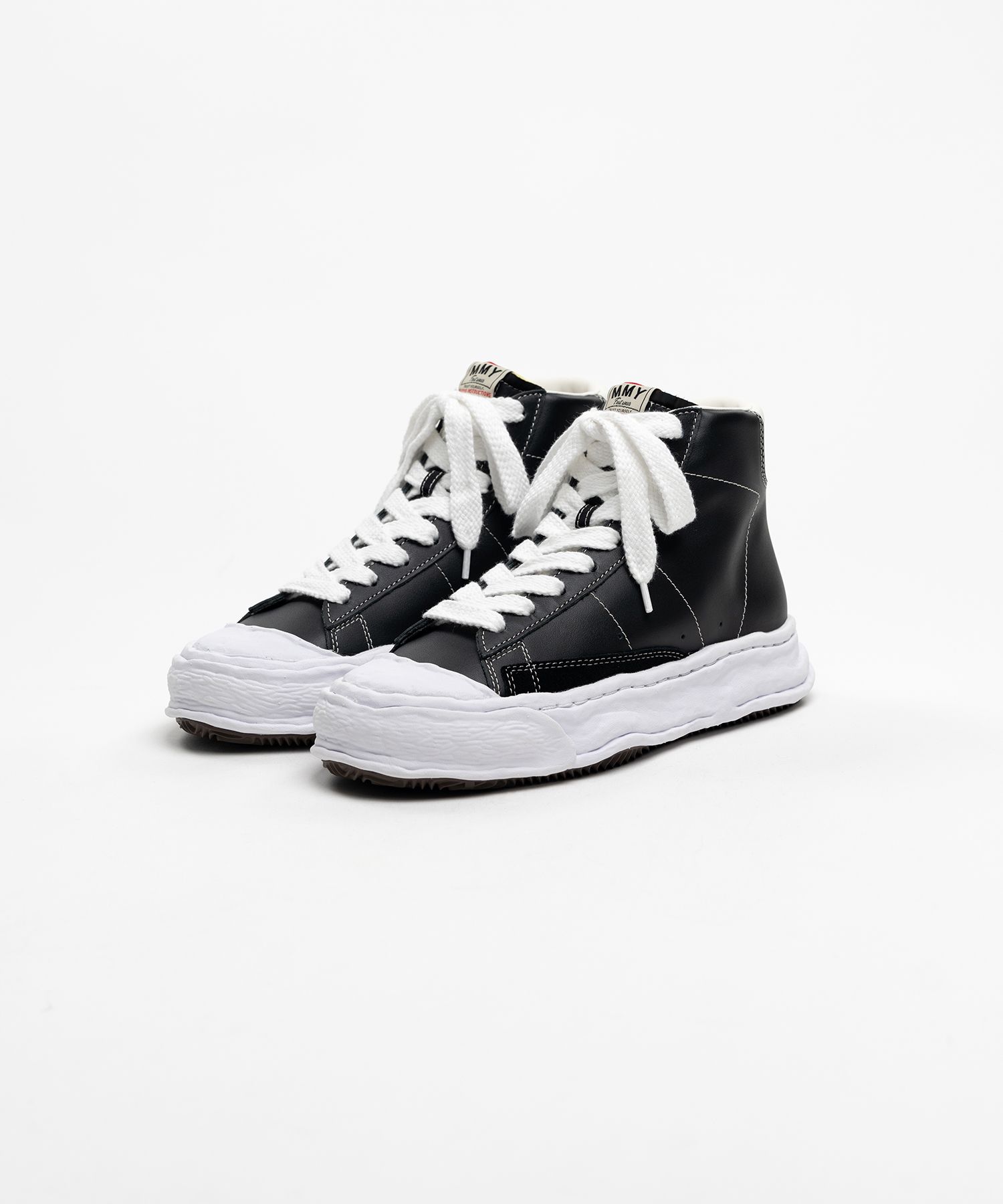 "JACKSON" OG Sole Leather High-top Sneakers