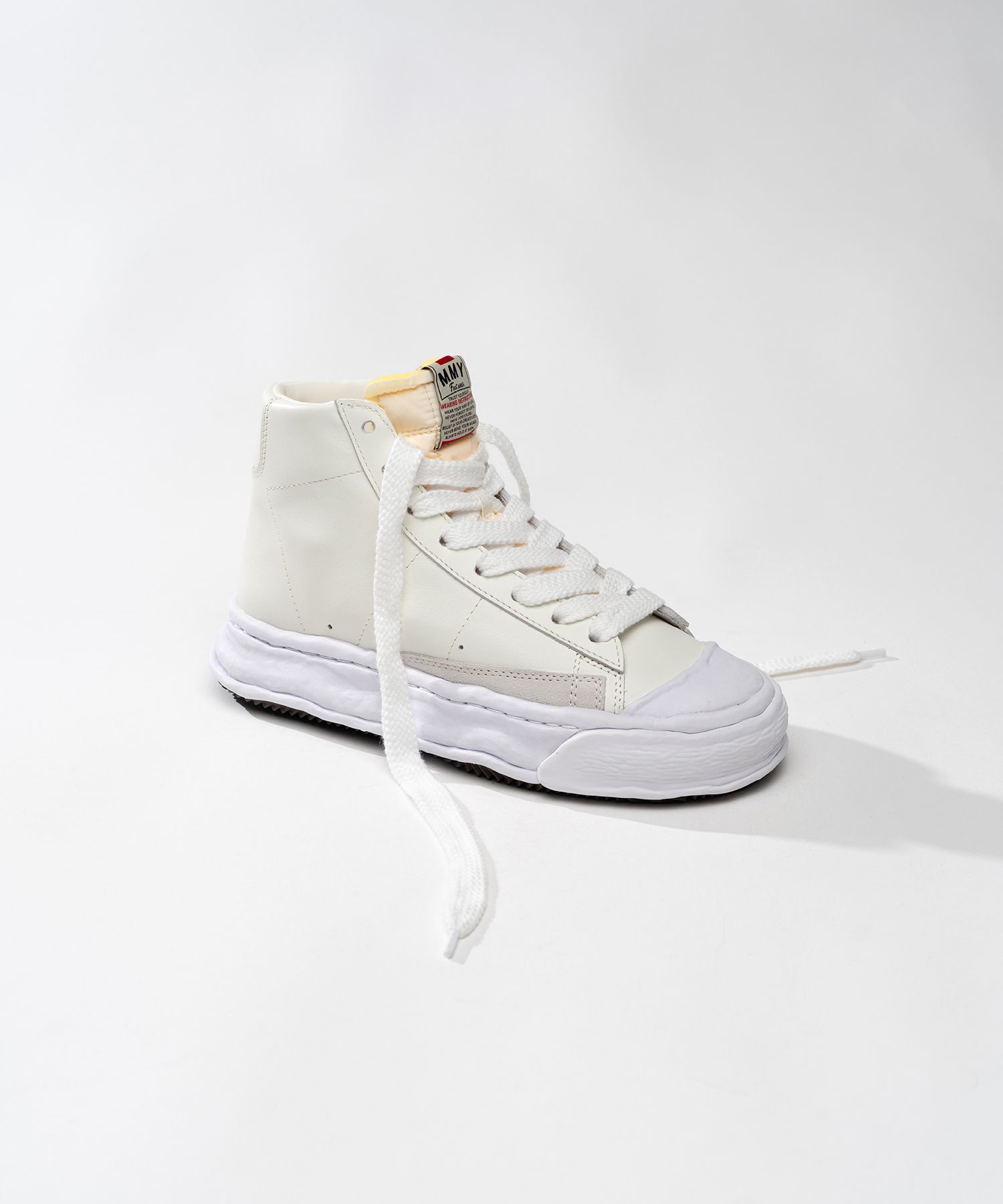 "JACKSON" OG Sole Leather High-top Sneakers