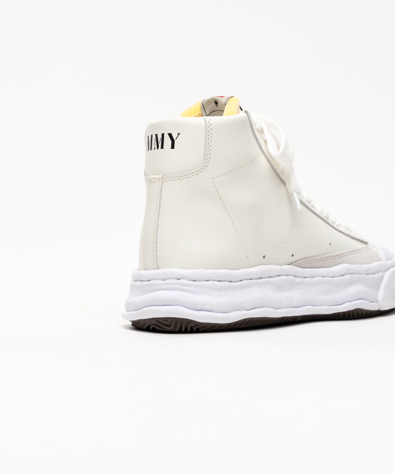 "JACKSON" OG Sole Leather High-top Sneakers
