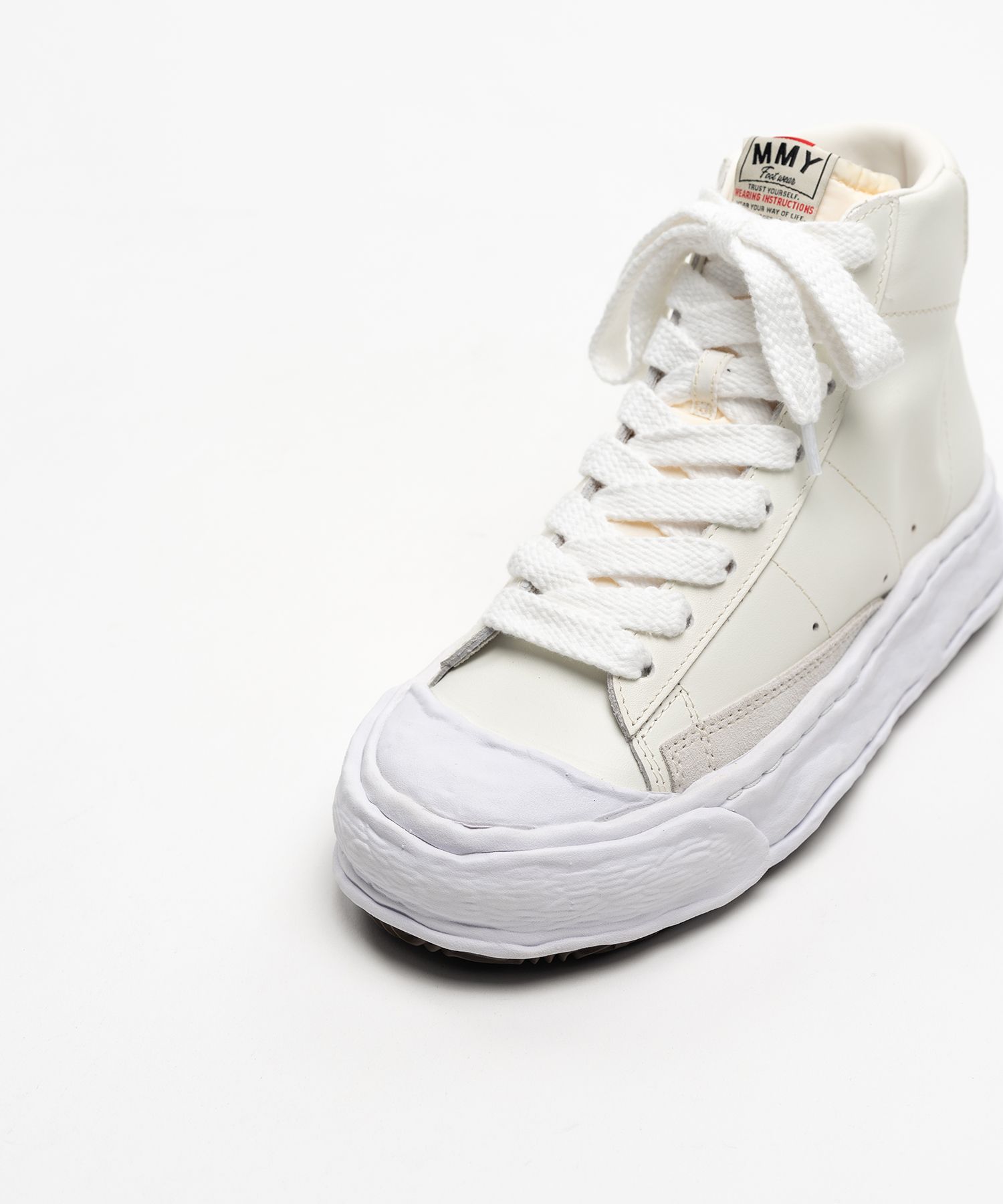 "JACKSON" OG Sole Leather High-top Sneakers