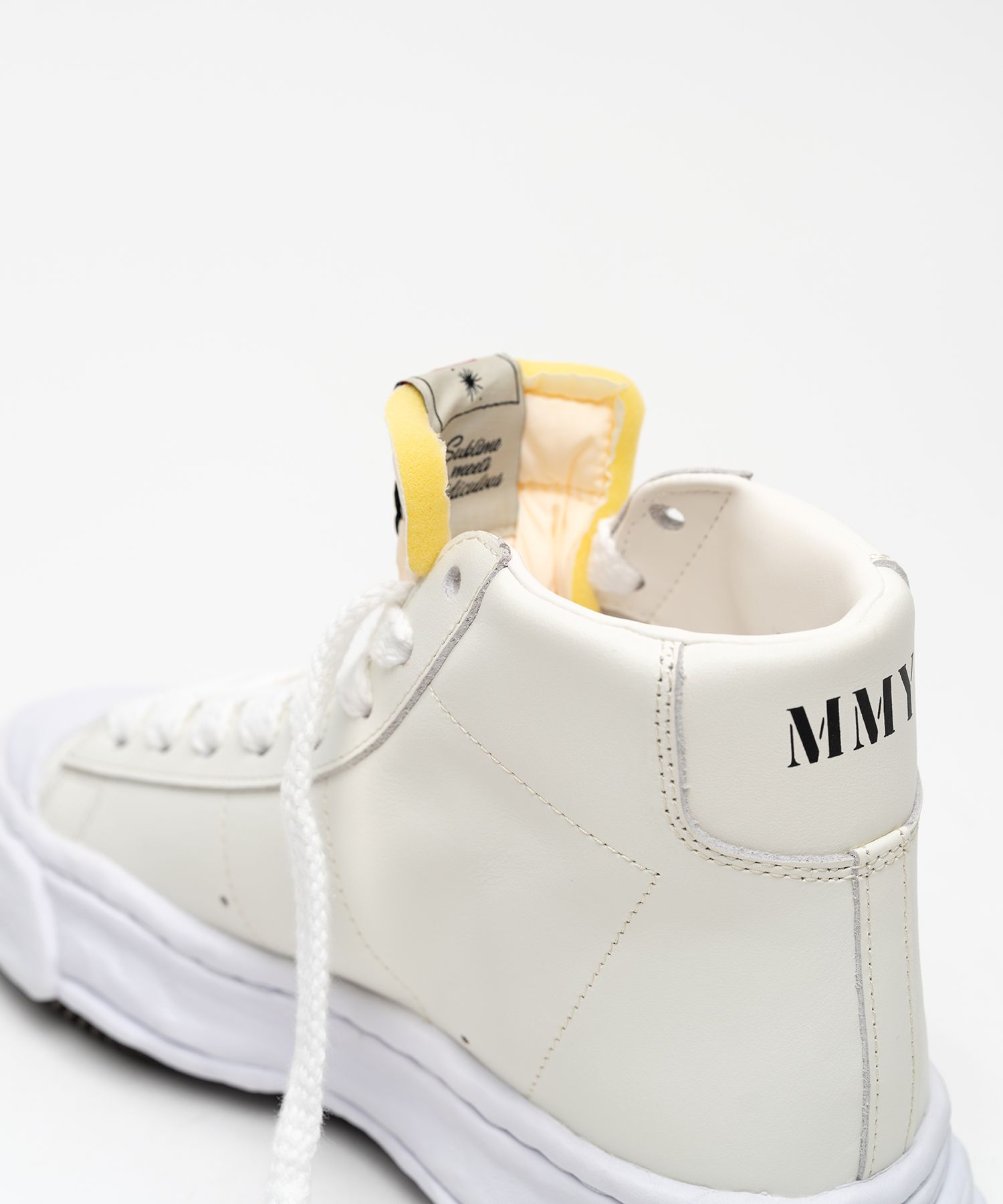 "JACKSON" OG Sole Leather High-top Sneakers