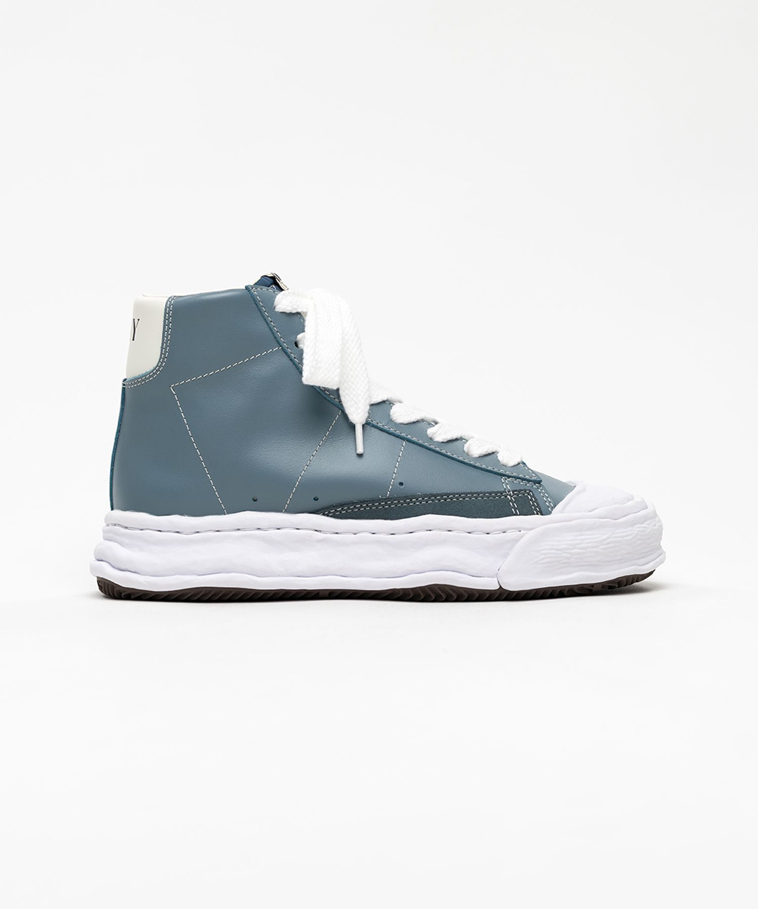 "JACKSON" OG Sole Leather High-top Sneakers