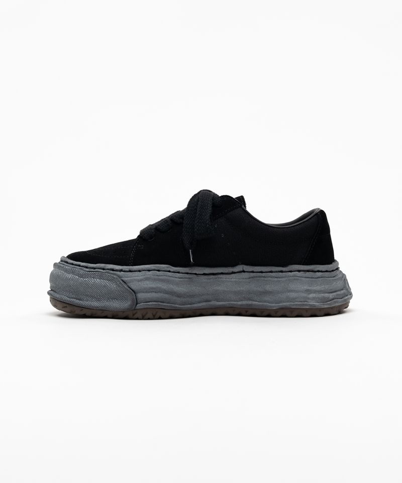 "ERIC" OG Sole Overdyed Mix Material  Low-top Sneakers