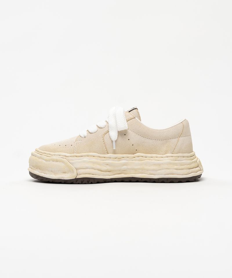 "ERIC" OG Sole Overdyed Suede Low-top Sneakers