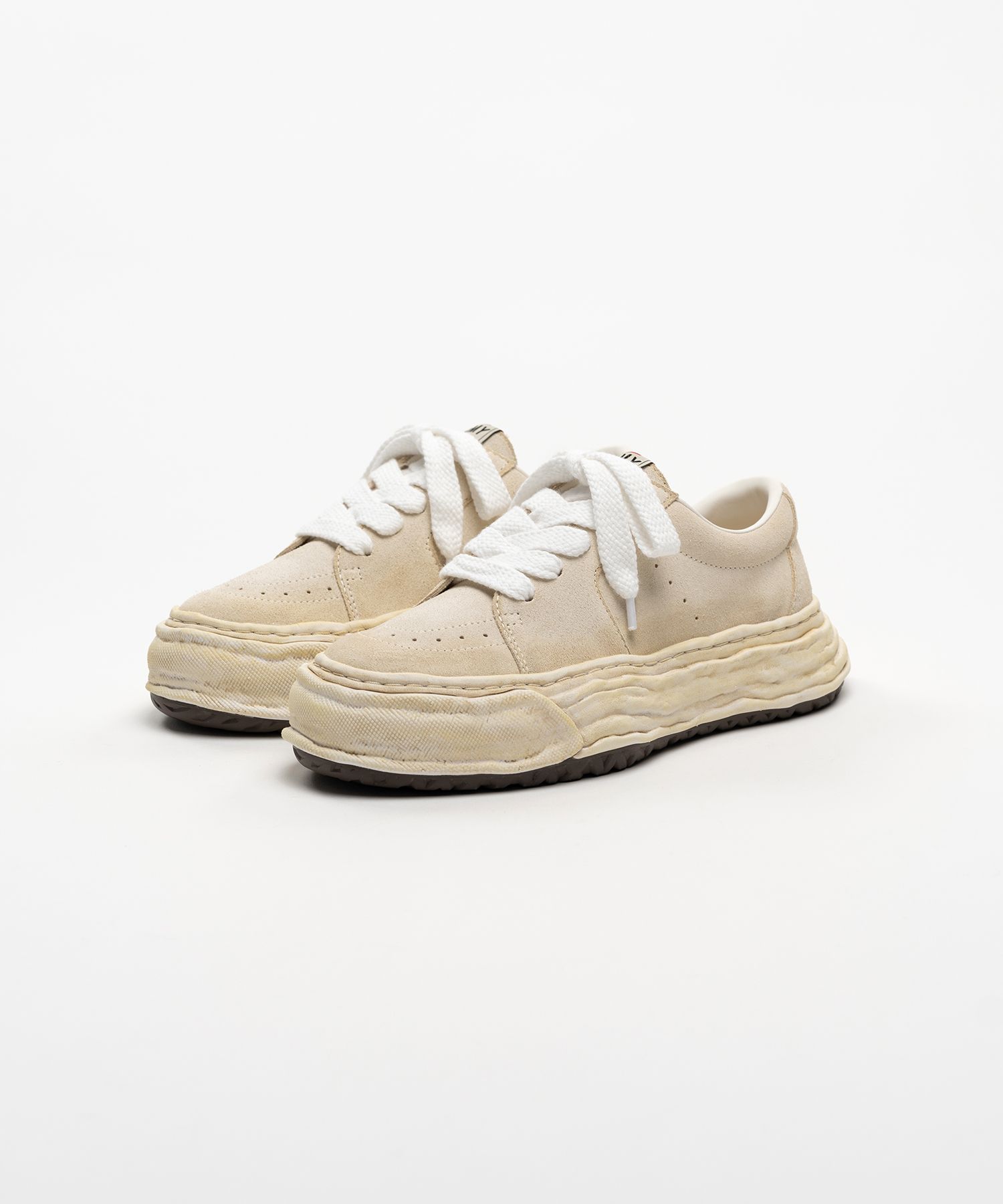 "ERIC" OG Sole Overdyed Suede Low-top Sneakers