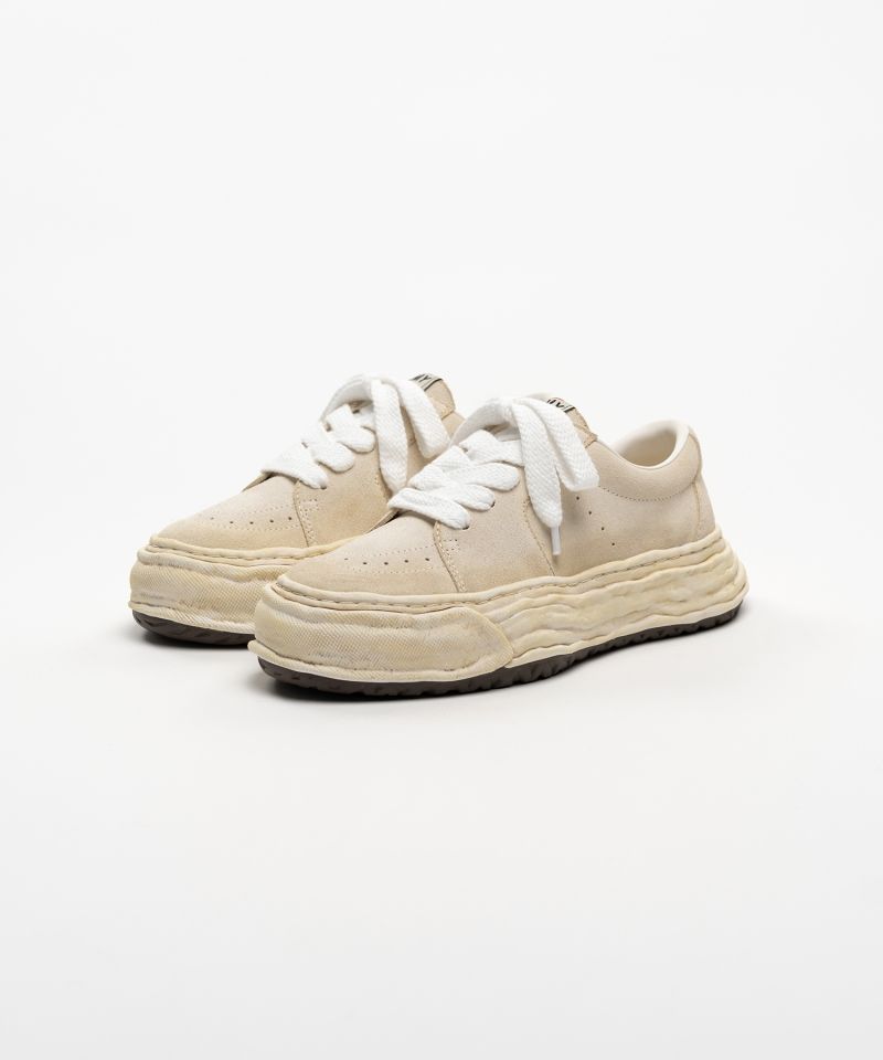 "ERIC" OG Sole Overdyed Suede Low-top Sneakers