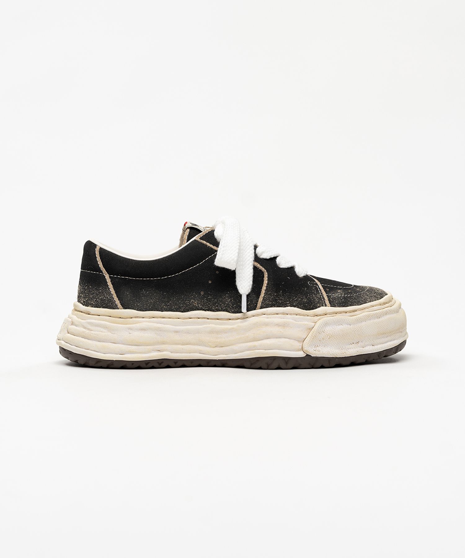 "ERIC" OG Sole Overdyed Suede Low-top Sneakers