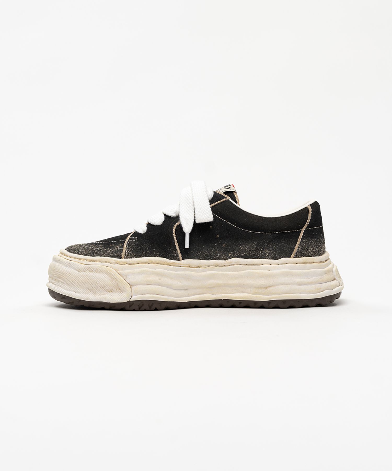 "ERIC" OG Sole Overdyed Suede Low-top Sneakers