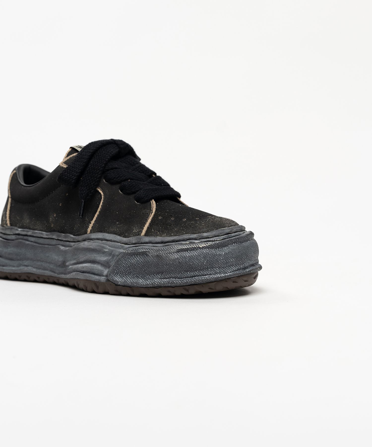 "ERIC" OG Sole Overdyed Suede Low-top Sneakers
